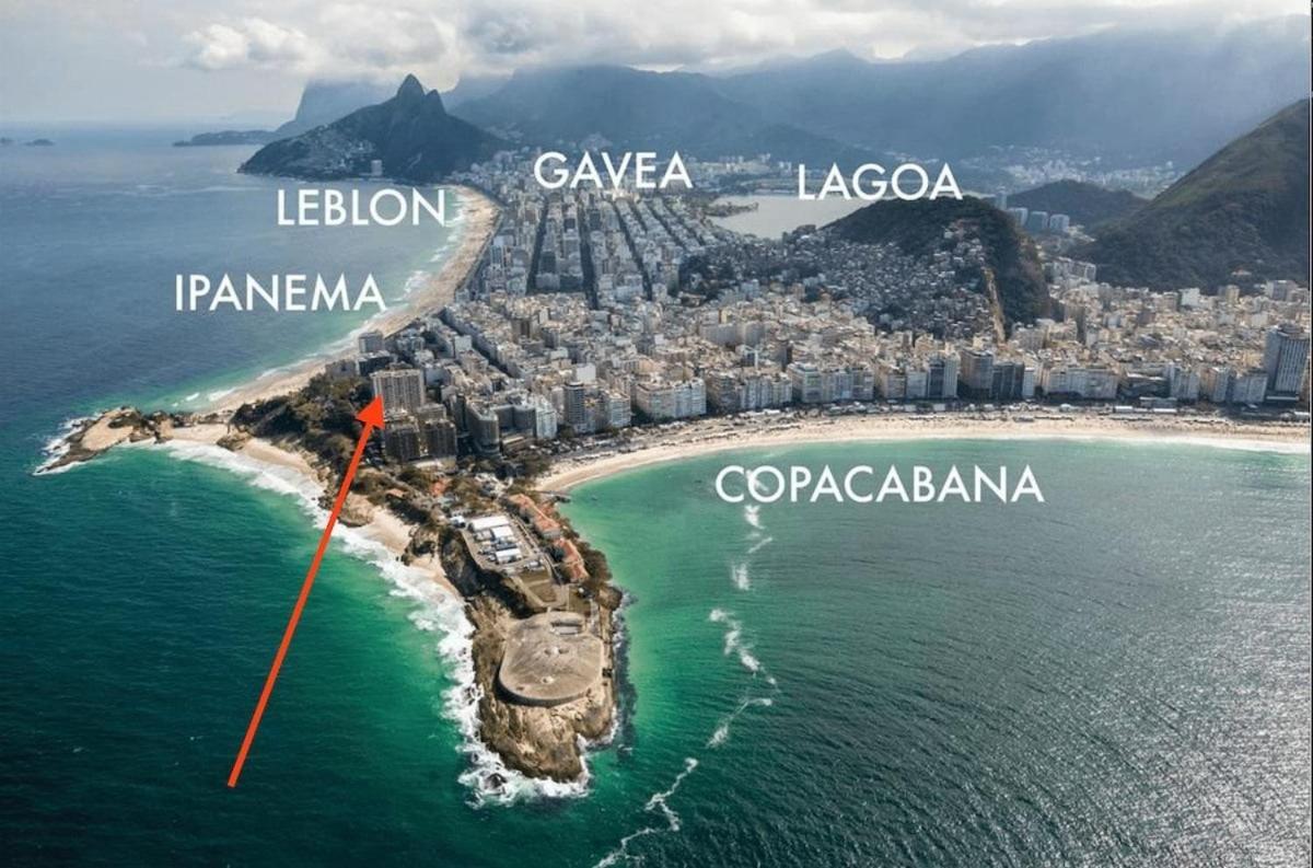 Flat Praia De Copacabana Ipanema - Pe Na Areia Rio de Janeiro Luaran gambar